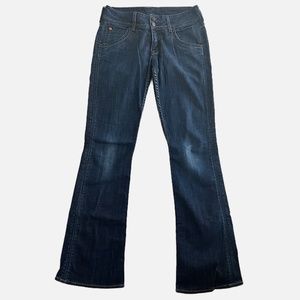 Hudson Beth Mid Rise Baby Boot Cut Jeans Size 27